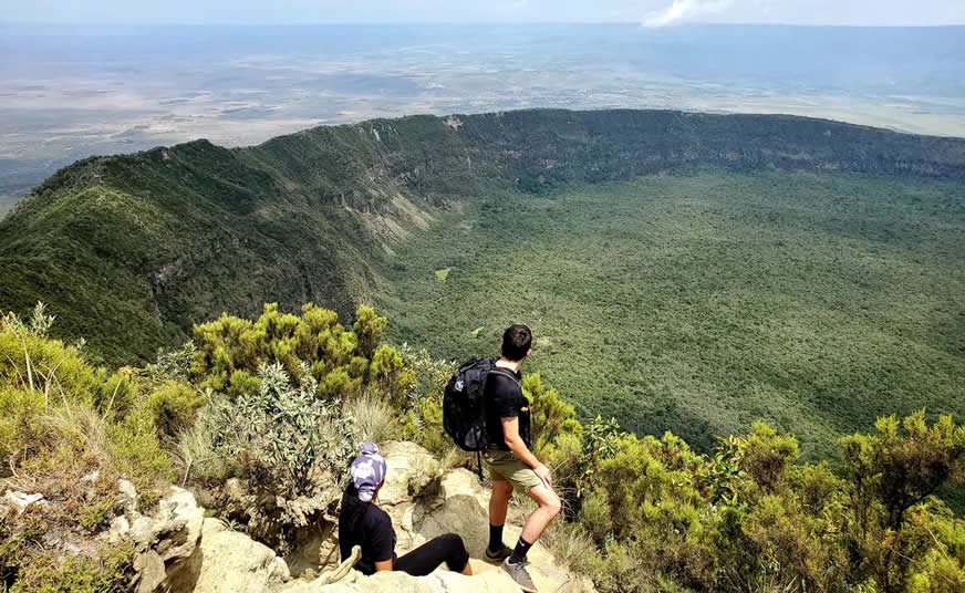 Mount Longonot Hike and Lake Naivasha Tour